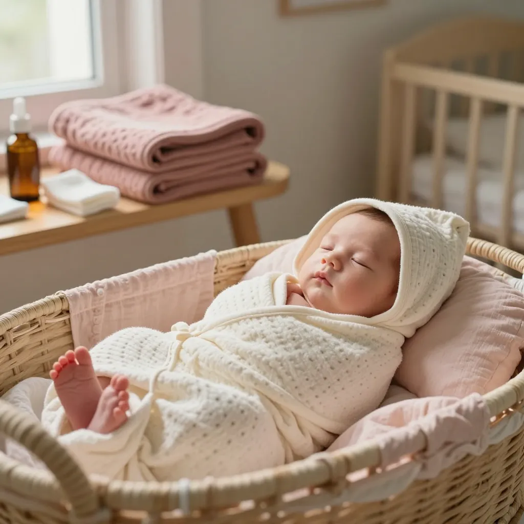 2-Pack Muslin Hooded Baby Towels: Soft, Breathable & Easy Care for Newborns