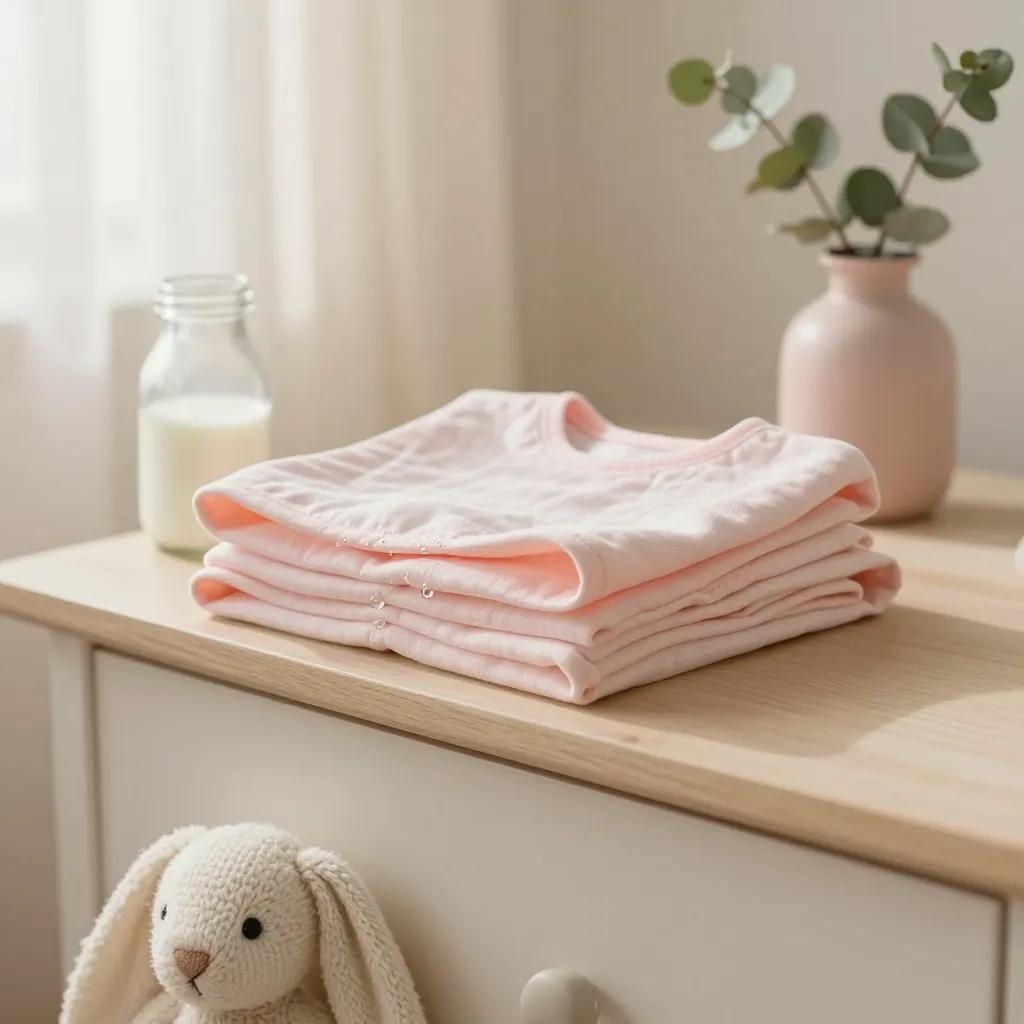 Save on Absorbent Muslin Burp Cloths for Clean and Comfy Newborn Care