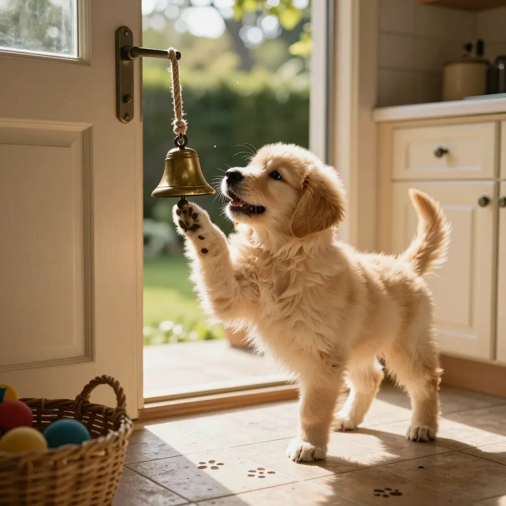 Bell Potty Training: Teach Your Dog to Ring Before Going Out