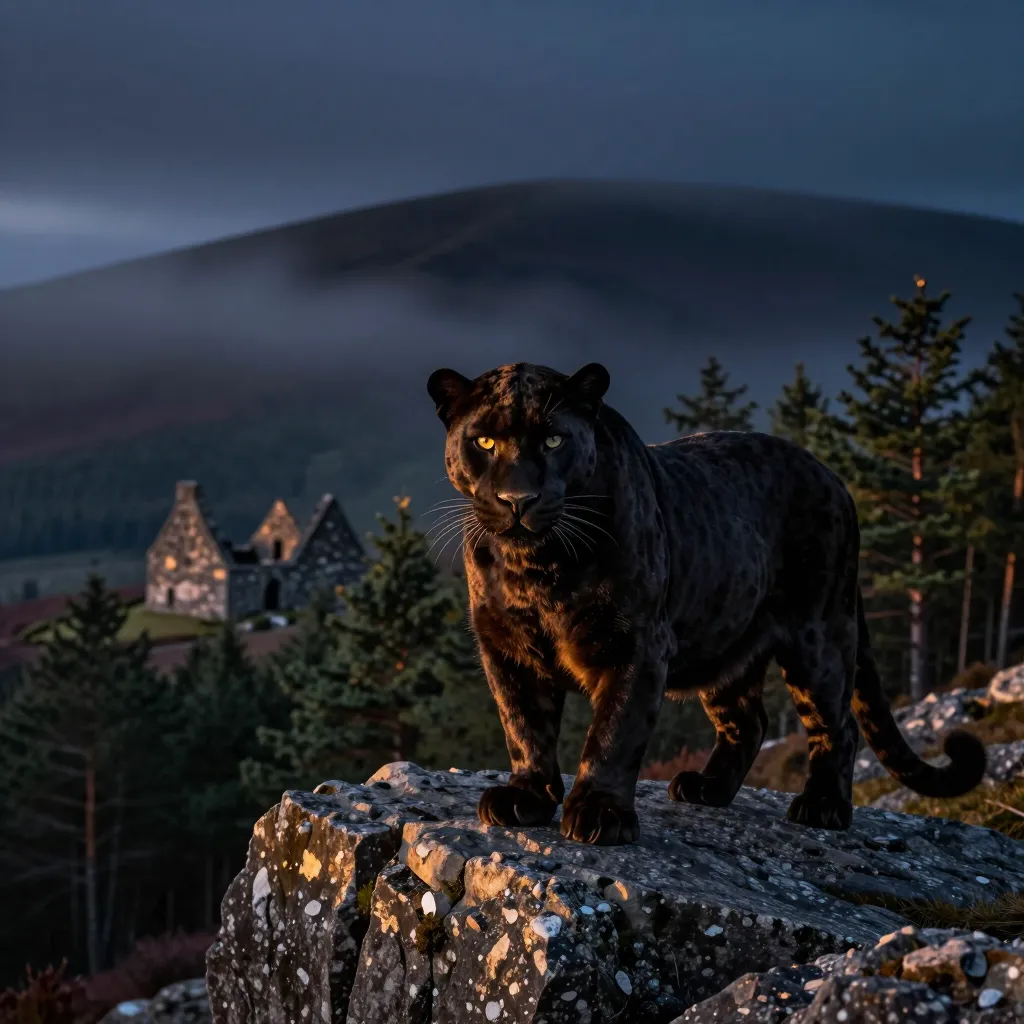 Mysterious Black Panther-Like Creature Reported in Scotland's Cairngorms