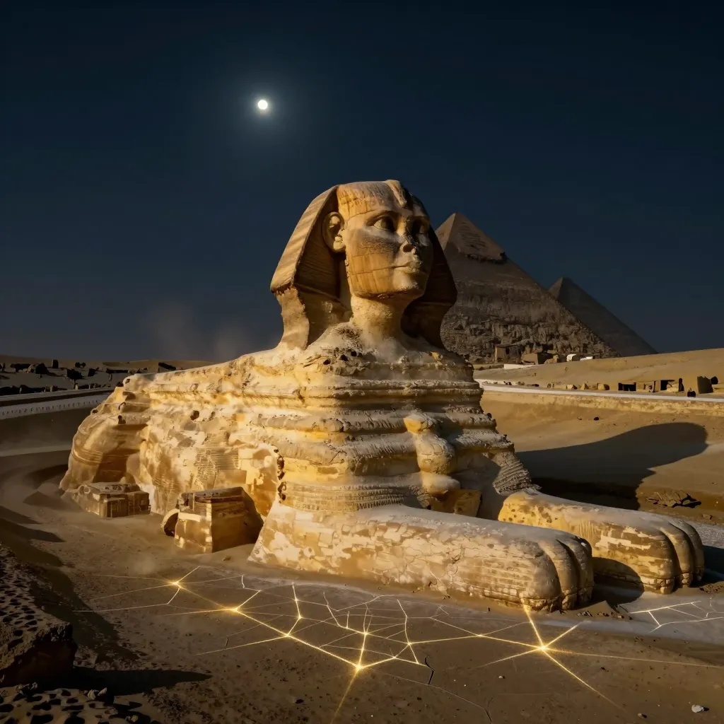 Second Sphinx Buried Beneath Giza? Radar Discovery Divides Archaeologists