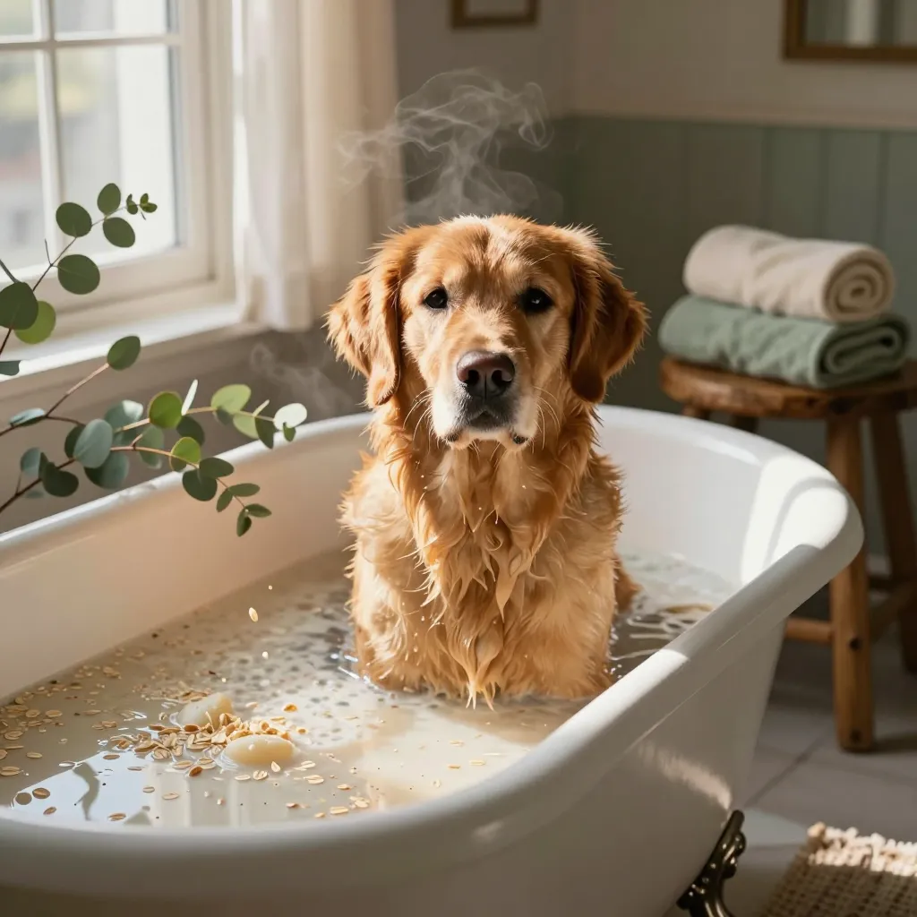 Oatmeal Baths for Dogs: A Natural Remedy for Itchy, Irritated Skin
