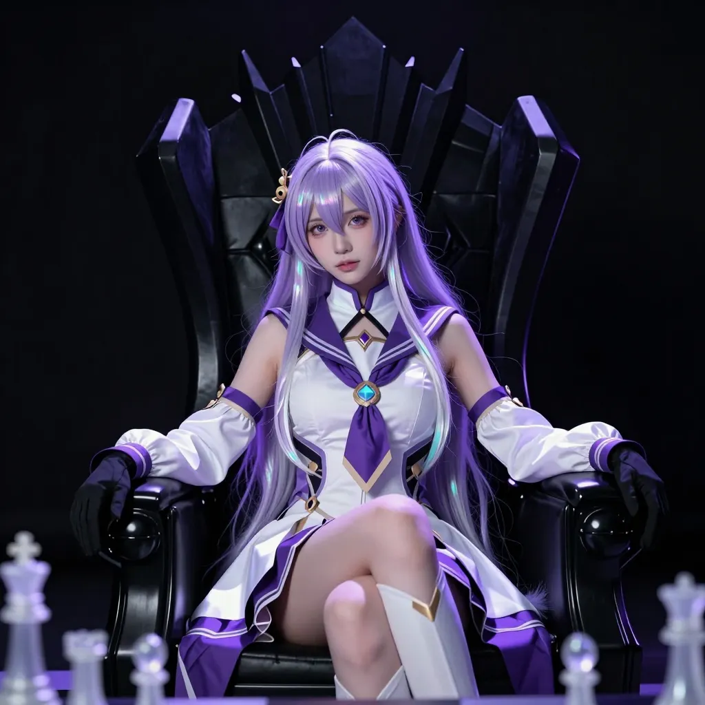 No Game No Life Cosplayer Becomes Shiro And Claims The Gaming Crown